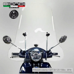 BIONDI KIT PARABREZZA COMPLETO PIAGGIO LIBERTY RST I-GET 50 125 150 200 - Img 2
