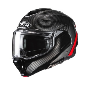 Casco modulare HJC mentoniera ribaltabile F100 Carbon STAN F 100