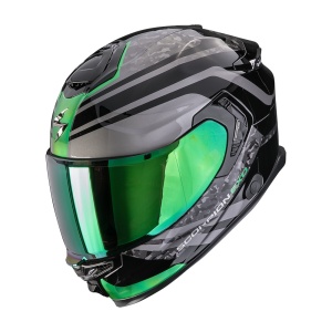 CASCO SCORPION EXO-GT SP AIR ARTEN Nero-Verde