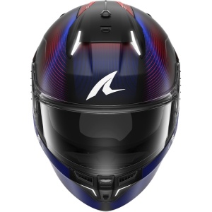 CASCO SHARK SKWAL i3 SPEED-TECH Mat Black Red Blue KRB - Img 2