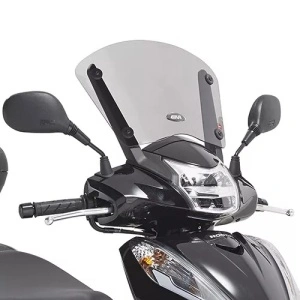 CUPOLINO BASSO FUMÉ HONDA SH 300I 15 > 20 PARABREZZA PARAVENTO GIVI D1143S