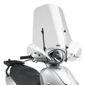 GIVI 107A KIT PARABREZZA LIBERTY RST IGET 3V 50 125 150 200 DAL 2004 IN POI