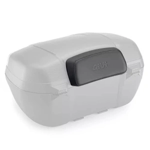 GIVI E46NB BAULETTO TOP CASE VALIGIA MONOLOCK E46 TRIPLE BLACK + SCHIENALINO - Img 2