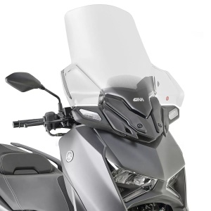 Parabrezza Alto Trasparente GIVI compatibile con Yamaha X-Max 125 / 300 2023