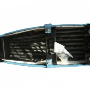 SELLA NERA CON TELAIO FERRO E MOLLE VESPA PX 125 150 200 PRIMA SERIE - Img 2