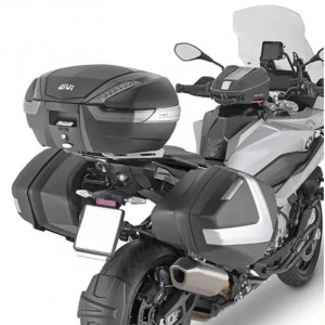 TOP CASE GIVI BAULETTO V47NNT TECH CARBON LOOK MONOKEY SCOOTER MOTO - Img 2