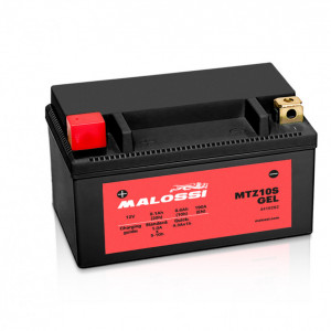 BATTERIA MALOSSI MTZ10S GEL = YTZ10S COMPATIBILE YAMAHA YZF R6 R1 MT-08 MT-09 MT07 MT 09 FZ8 XSR 700 900 TRACER T-MAX 500
