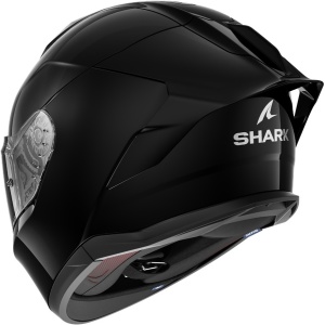 CASCO MOTO INTEGRALE SHARK SKWAL CUP BLANK NERO BLK - Img 2