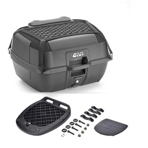 GIVI BAULETTO B45 B45B+ TOP CASE PIASTRA UNIVERSALE MONOLOCK SCHIENALINO INCLUSI