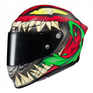 HJC RPHA1 TOXIN MARVEL CASCO HELMET CASQUE OMOLOGAZIONE FIM RACING
