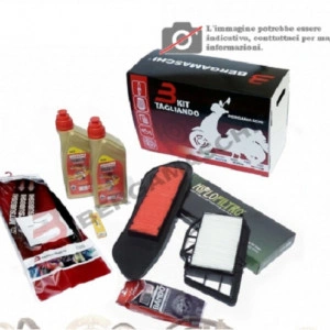 KI TAGLIANDO COMPLETO YAMAHA X-MAX X-CITY 250 OLIO CASTROL CINGHIA RULLI CANDELA FILTRI ARIA