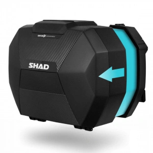 SHAD VALIGIE LATERALI MOTO ESPANDIBILI SH38X CARBON SIDE CASES EXPANDABLE - Img 3