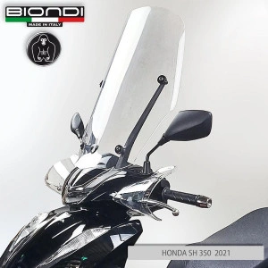 BIONDI LASTRA PARABREZZA HONDA SH 350 2021 2022 2023 SU ATTACCHI ORIGINALI - Img 3