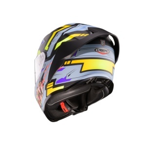Casco integrale moto CABERG ROXTER HUNTER MATT BLACK/GREY/YELLOW FLUO - Img 2