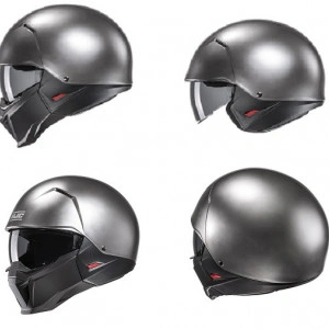 HJC I20 HYPER SILVER CASCO CON MASCHERA RIMOVIBILE SCOOTER MOTO