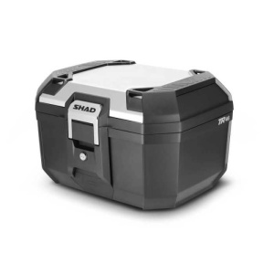 SHAD TERRA TR46 COVER ALLUMINIO VALIGIA BAULETTO MOTO 46 LITRI + SCHIENALINO
