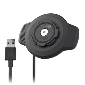 TESTA CARICABATTERIE QUAD LOCK WIRELESS USB WATERPROOF