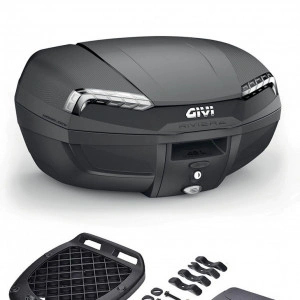 TOP CASE GIVI BAULETTO E46NT2 RIVIERA CON PIASTRA MONOLOCK COMPRESA - Img 2