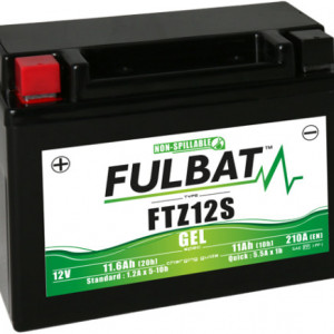 YTZ12S FULBAT BATTERIA A GEL PRONTA ALL'USO YTZ12S HONDA TRANSALP 650 NC 700