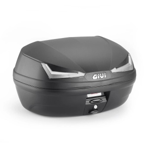 BAULETTO GIVI E455 E455NT TECH 45LT NERO CON PIASTRA MONOLOCK UNIVERSALE