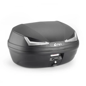 BAULETTO GIVI E455 E455NT TECH 45LT NERO CON PIASTRA MONOLOCK UNIVERSALE