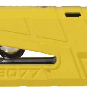 BLOCCA DISCO ABUS CON ALLARME GRANIT DETECTO X-PLUS 8077 GIALLO PERNO ACCIAIO