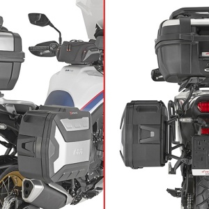 GIVI PLO1201MK Supporti Portavaligie laterale specifico HONDA TRANSALP 750