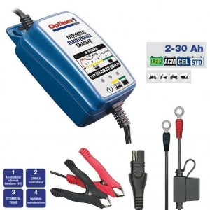 MANTENITORE CARICABATTERIA OPTIMATE 1 DUO BATTERIE MOTO 12 V AGM LITIO GEL ACIDO