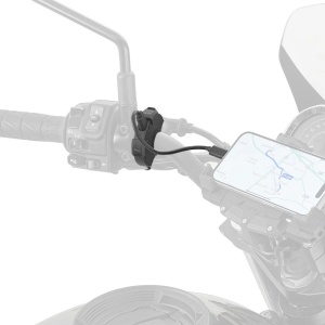 Presa elettrica USB e USB-C da manubrio, Givi S120