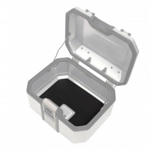 SHAD BAULETTO TR48 TOP CASE ALLUMINIO VALIGIA PER MOTO ALUMINIUM CON SCHIENALINO - Img 3
