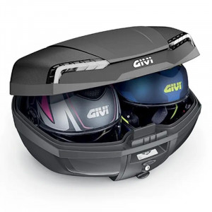 TOP CASE GIVI BAULETTO E46NT2 RIVIERA CON PIASTRA MONOLOCK COMPRESA - Img 3