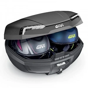 TOP CASE GIVI BAULETTO E46NT2 RIVIERA CON PIASTRA MONOLOCK COMPRESA - Img 3