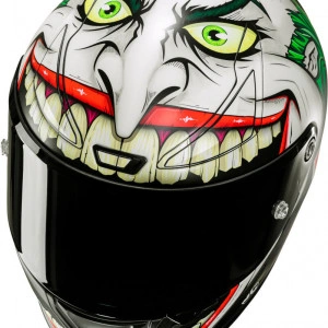 CASCO MOTO INTEGRALE HJC RP HA1 JOKER DC COMICS HELMET OMOLOGAZIONE F.I.M