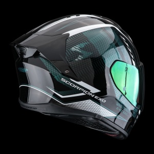 Casco Moto Integrale SCORPION EXO 530 AIR THERAS Black-Chameleon-White - Img 2