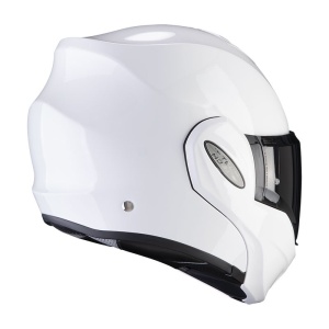 Casco Scorpion EXO Tech Evo Solid bianco - Img 3