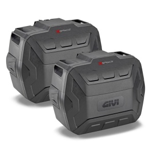 GIVI XP01PBA COPPIA VALIGIE XSPACE LATERALI ESPANDIBILE MONOKEY MOTO 27/36 LT