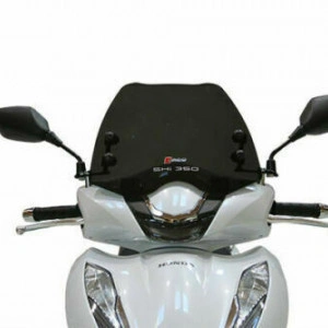 PARAVENTO PARABREZZA BASSO CUPOLINO FUMÈ SCURO SPOILER HONDA SH i 350 2021