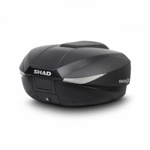 SHAD BAULETTO VALIGIA TOP CASE SH 58X CARBON COMPLETO HONDA XL TRANSALP 750 2023 - Img 3