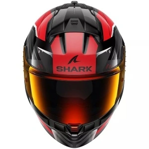 Shark Casco Moto Integrale RIDILL 2 BERSEK Nero Antracite Rosso