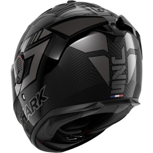 SHARK SPARTAN GT PRO CARBON ZARCO TRACK RACER Carbon Anthracite Chrom - Img 3