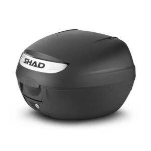 BAULETTO NERO SHAD SH26 CON PIASTRA UNIVERSALE VALIGIA MOTO SCOOTER 26 LIT