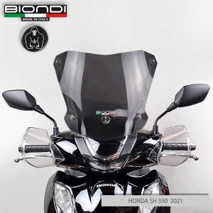 BIONDI CUPOLINO FUME' SCURO HONDA SH 350 2021 2022 2023 SU ATTACCHI ORIGINALI