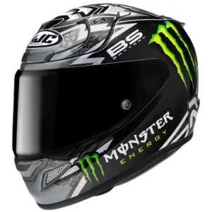 CASCO INTEGRALE RPHA12 QUARTARARO REPLICA BLACK MC5 | HJC HELMETS