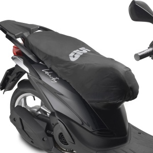 Coprisella nero Impermeabile GIVI S210 Honda Sh 125 150 300 350 Telo Copertura Sella