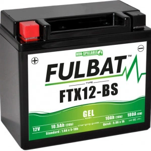 FULBAT FTX12-BSCOMPATIBILE YTX12-BS BATTERIA GEL PRONTA ALL'USO