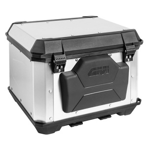 GIVI ALP44B ALPINA BLACK LINE BAULETTO TOP CASE MONLOCK CON PIASTRA UNIVERSALE - Img 3