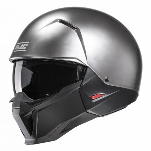HJC I20 HYPER SILVER CASCO CON MASCHERA RIMOVIBILE SCOOTER MOTO - Img 4