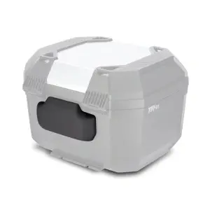 SHAD TERRA TR46 COVER ALLUMINIO VALIGIA BAULETTO MOTO 46 LITRI + SCHIENALINO - Img 2