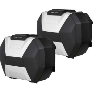 SHAD VALIGIE LATERALI MOTO ESPANDIBILI SH38X COVER ALLUMINIO SIDE CASES