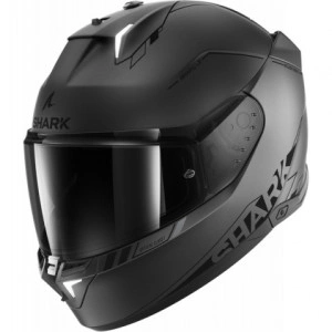 SHARK CASCO SKWAL I3 BLANK SP Mat Anthracite Black Silver CON LED INTEGRATI